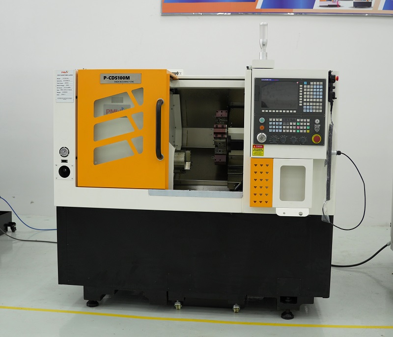 Máy tiện giường nghiêng CNC P-CDS100M